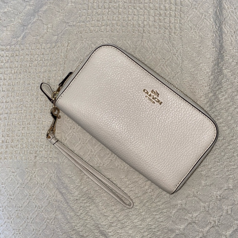 Coach Double Zip Wallet